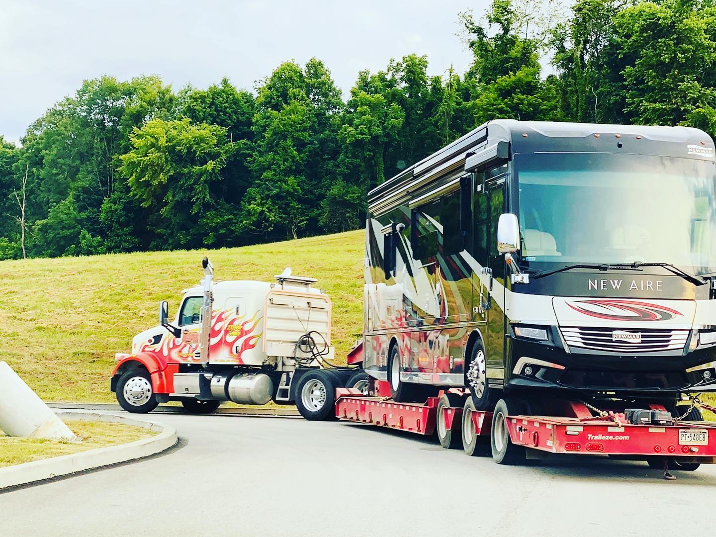 McGann Towing An RV