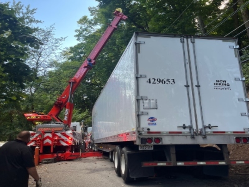 tractor trailer recovery PA